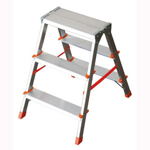 SCALA ALLUMINIO DOPPIA SALITA GRADINI 3