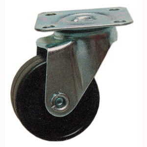 RUOTA NYLON C/PIASTRA MM. 40