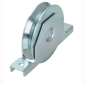 RUOTA X CANCELLO GOLA Y - SUPPORTO CHIUSO - 1 CUSCINETTO - MM. 120