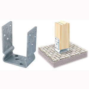 SUPPORTO "U" C/PIEGA ZINCATO A FUOCO ART.791 60X 71