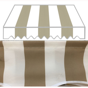TENDA CON BRACCI RETRATTILI cm. 295X250 TESSUTO P2004
