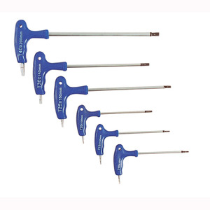 SERIE 6 CHIAVI TORX T10 - T40 CON IMPUGNATURA
