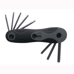 SERIE 8 CHIAVI TORX CROMO VANADIO T9-T40