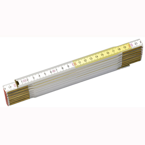 STANLEY DOPPIO METRO BIANCO/GIALLO SPESSORE mm. 3